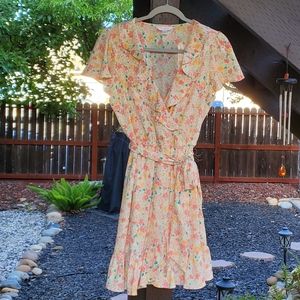 EUC - Lauren Conrad | Pastel Floral Mini Dress Size S